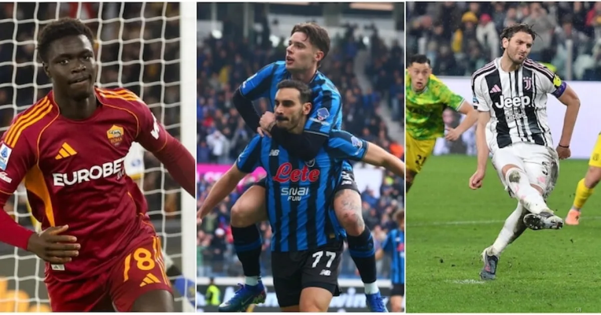 Roma e Atalanta vincono e sognano la Champions. La Juve trema dopo lo 0-0 col Sassuolo
