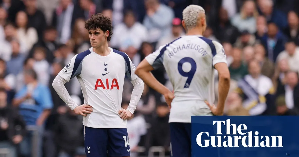 Il Tottenham precipita verso l'abisso: crisi mentale e rassegnazione bloccano gli Spurs