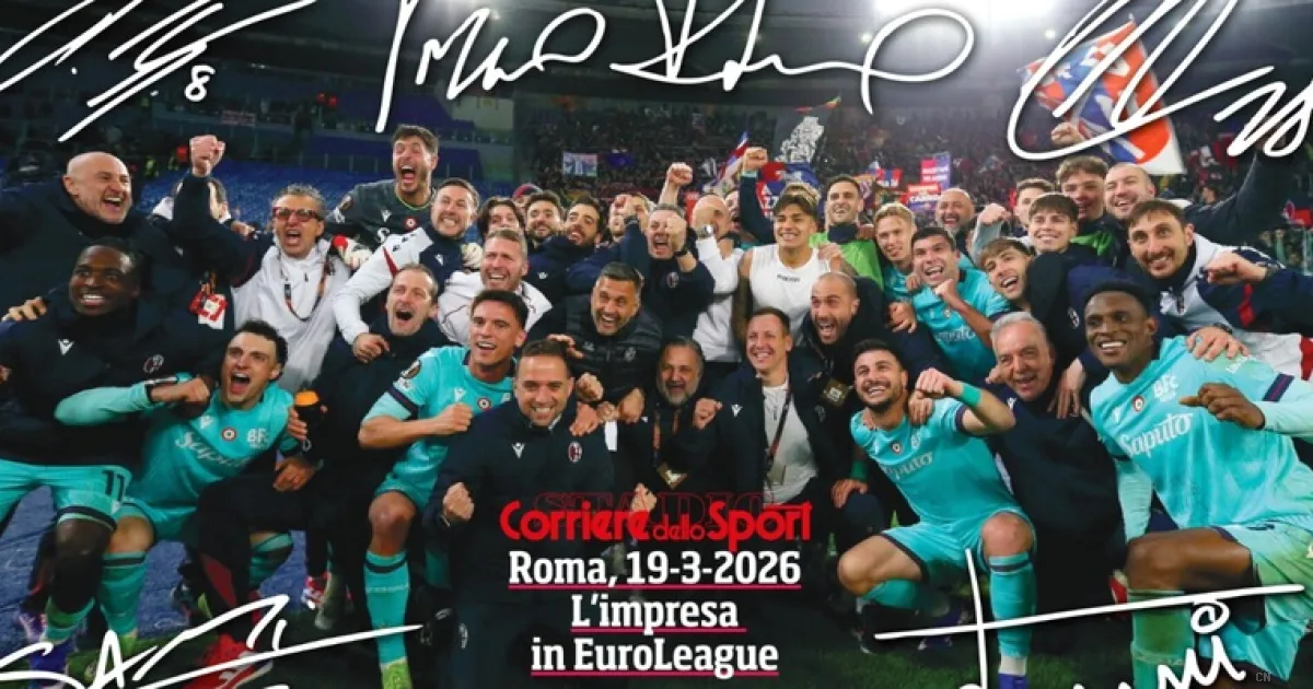 Bologna celebra la notte magica: martedì il poster autografato in omaggio
