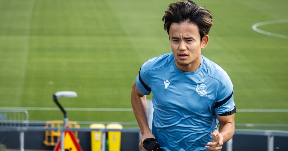 Kubo torna in gruppo alla Real Sociedad dopo oltre due mesi di stop