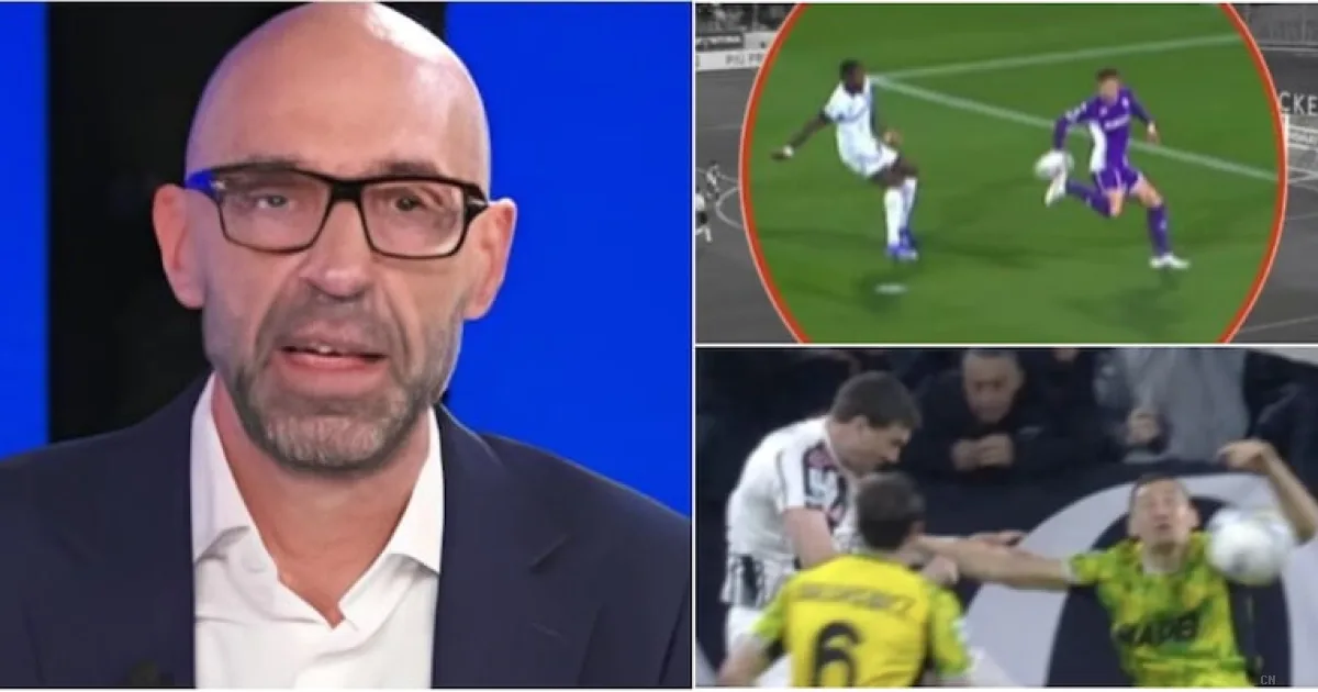 Tonolini spiega gli arbitraggi della 30ª giornata: no rigore a Firenze, sì quello della Juve