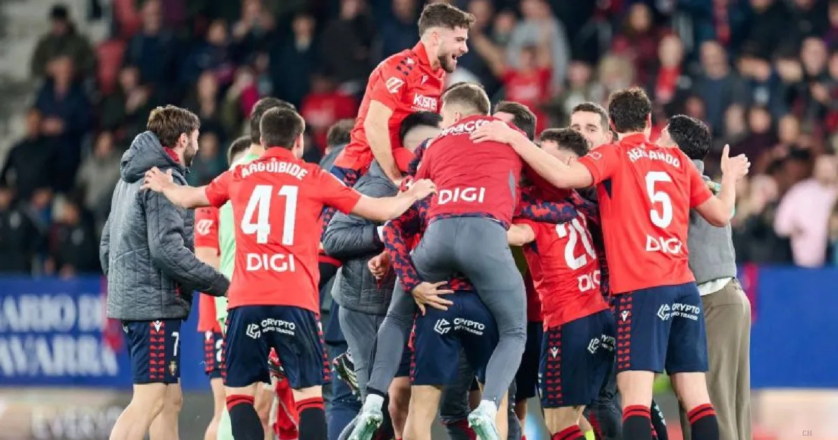 Osasuna, fortezza El Sadar: 35 gare di fila in gol. Solo il PSG fa meglio