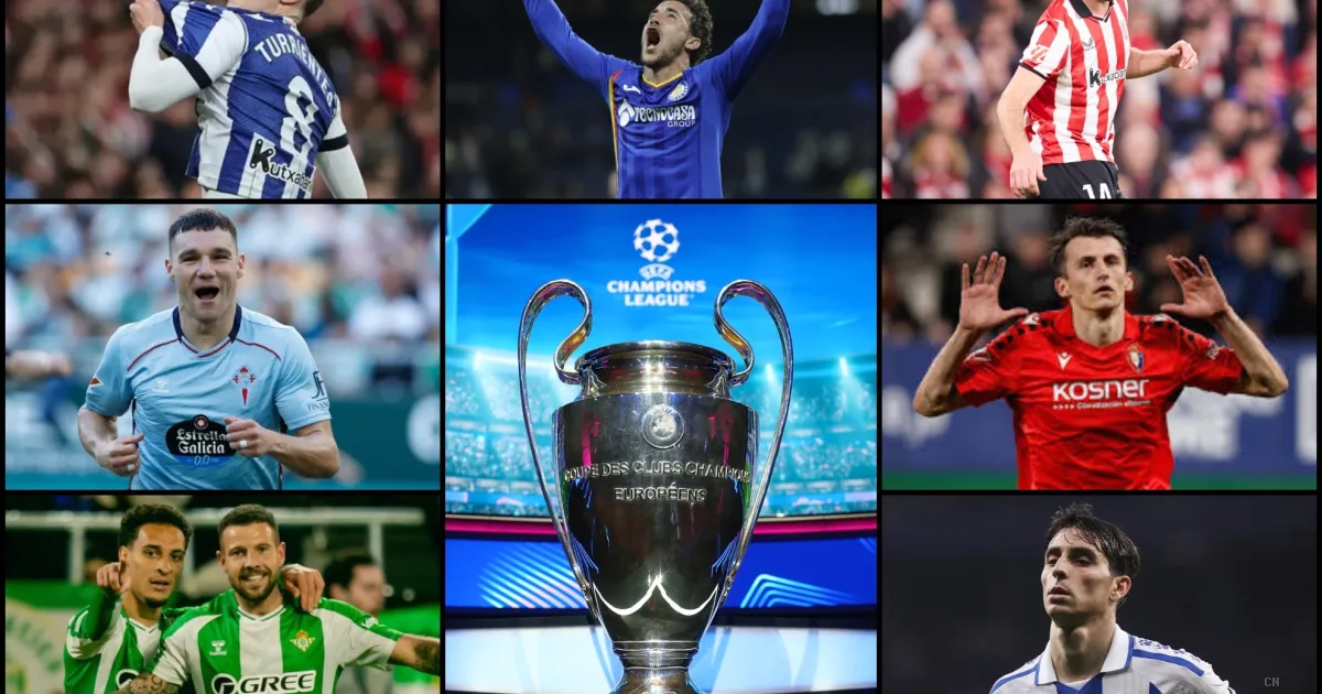 La Spagna a un passo dalla quinta Champions: sette club in lotta per il pass europeo