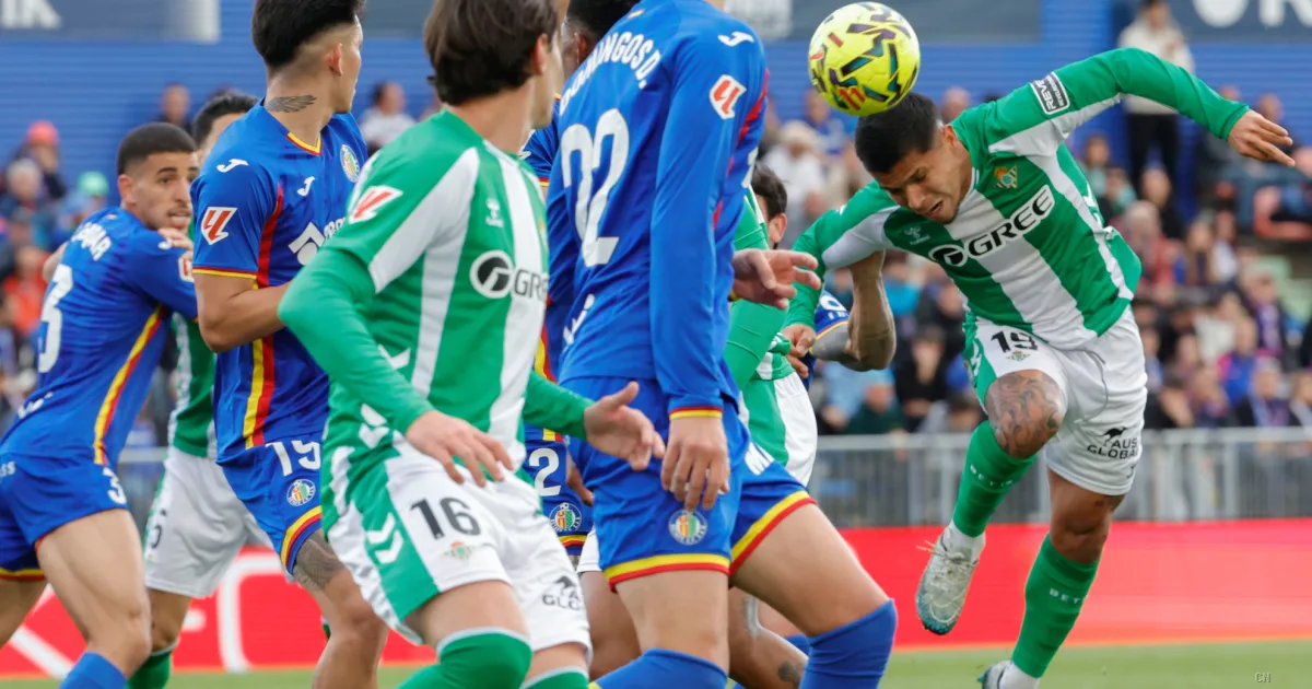 Il Betis abbandona la corsa Champions: ko a Getafe costa caro