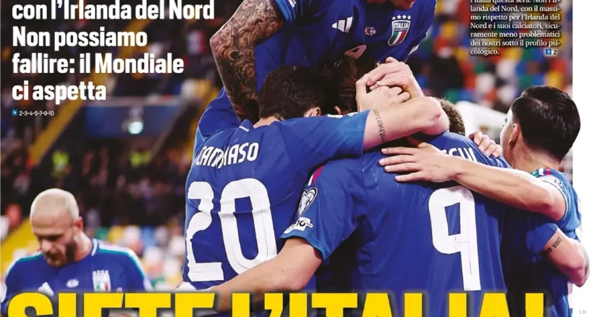Italia, non c'è margine d'errore: Gattuso sfida l'Irlanda del Nord con il Mondiale sulle spalle
