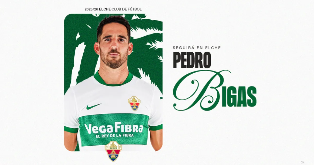 Bigas blindato all'Elche: il capitano prolungherà fino al 2027
