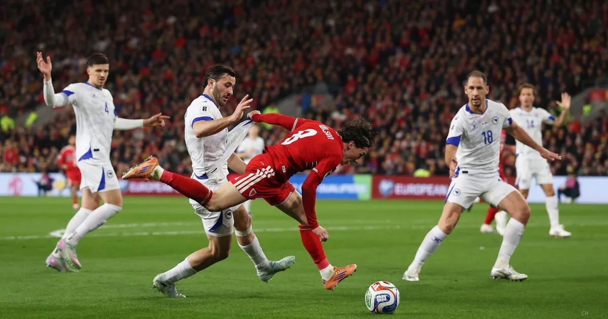 Galles-Bosnia 0-0: Wilson colpisce il palo, spareggio mondiale ancora aperto a Cardiff