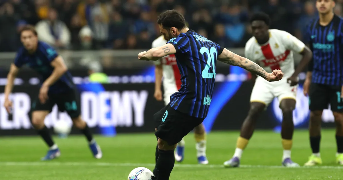 Inter, tegola Calhanoglu: salterà l'Atalanta. Bastoni in dubbio per sabato