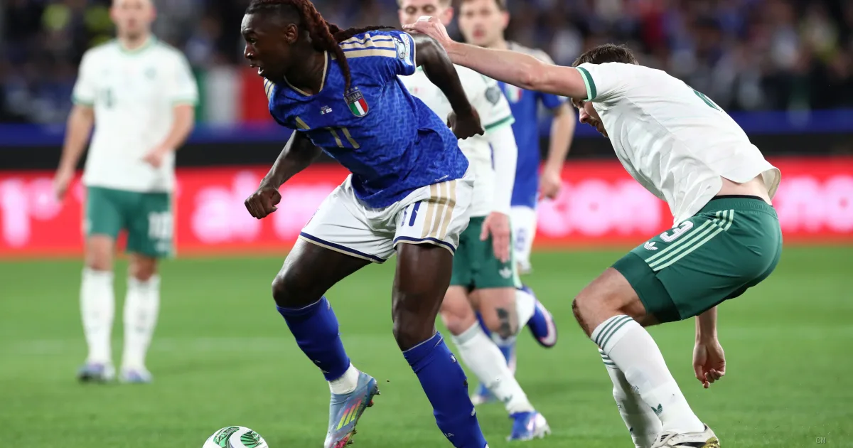 Italia ai playoff mondiali: Tonali e Kean stendono l'Irlanda del Nord