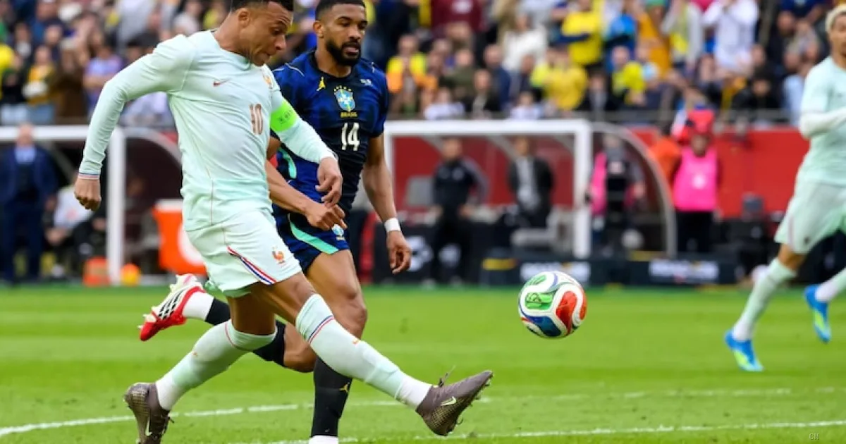 Francia batte Brasile 2-1 in amichevole: Mbappé e Ekitike decidono la sfida