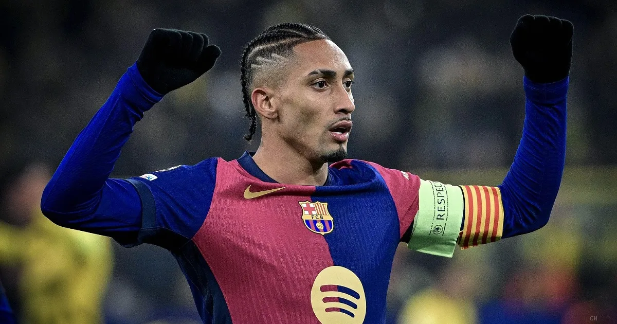 Raphinha preoccupa Barcellona e Brasile: fastidio muscolare alla coscia dopo il match con la Francia