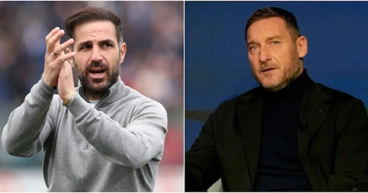 Totti esalta il Como: "Fabregas può portarli in Champions, ma spero nella Roma"