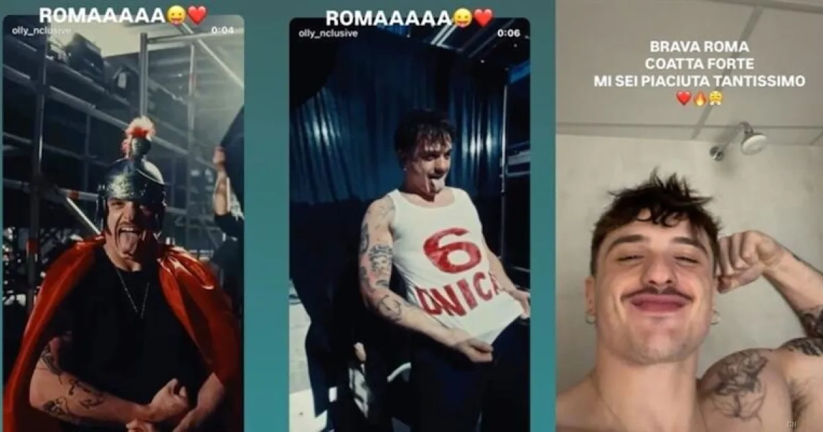 Olly rende omaggio a Totti al Palazzetto: la maglia del derby diventa virale