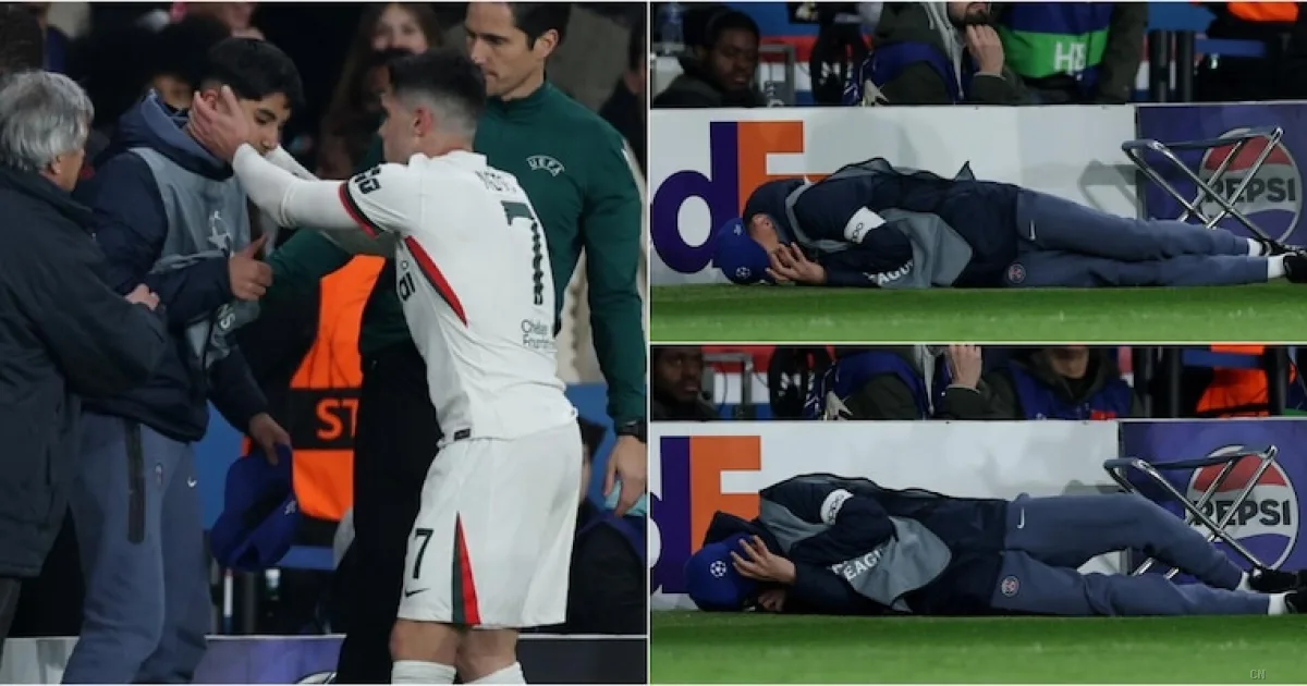 Psg-Chelsea, caos nel finale: Neto spinge raccattapalle, scoppia la polemica sui social