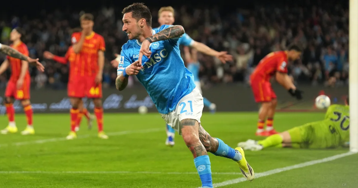 Napoli batte il Lecce 2-1: Politano rompe il digiuno dopo 43 partite