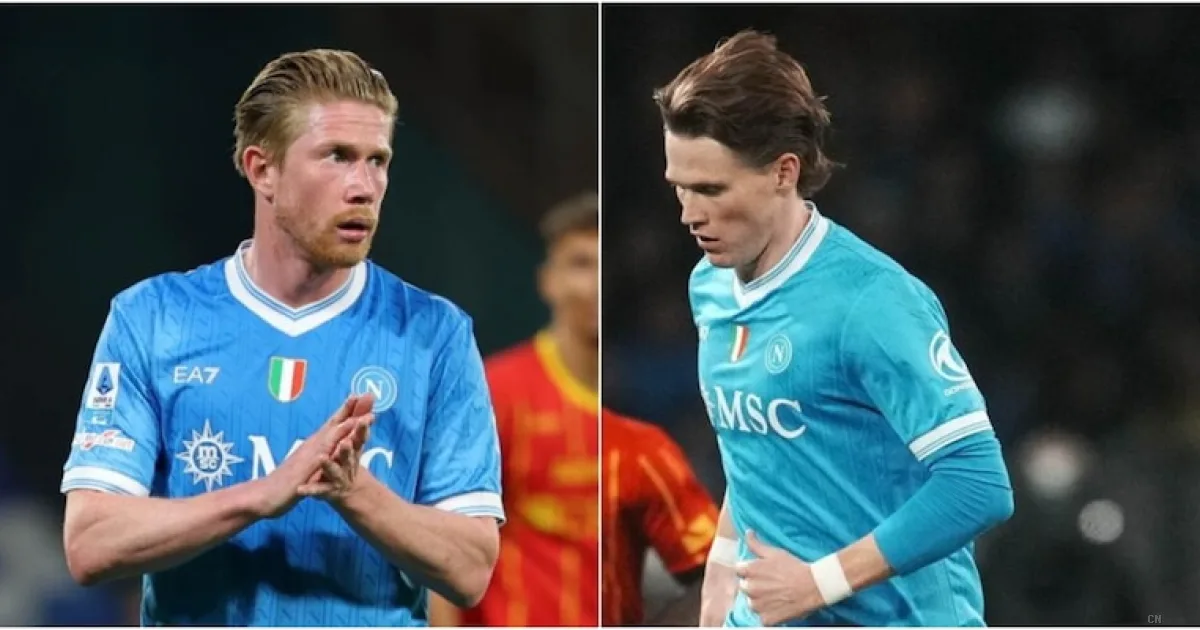 Napoli domina il Lecce con i campioni in campo: De Bruyne e McTominay ribaltano tutto