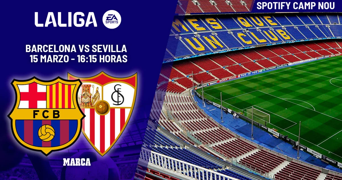 Barcellona-Siviglia: domenica al Camp Nou per mantenere il primato in Liga
