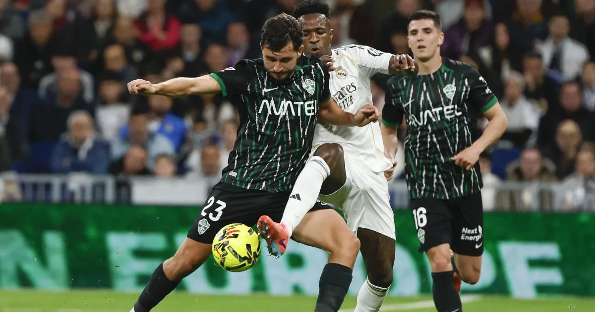 Elche sprofonda in zona retrocessione: primo crollo stagionale dopo il tonfo col Real Madrid