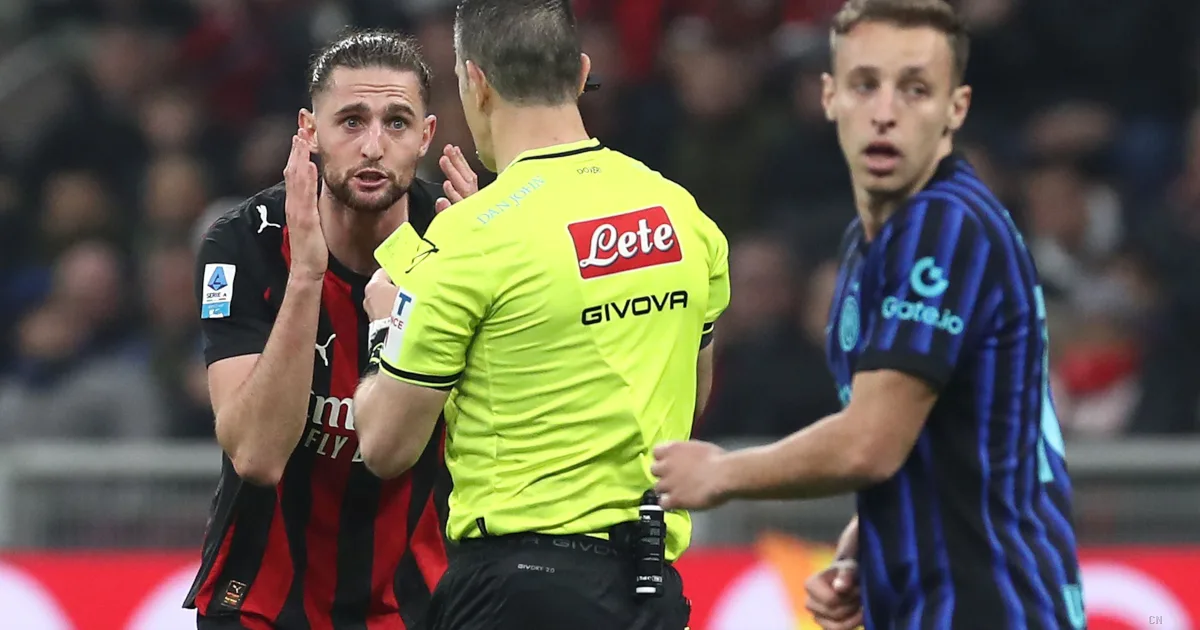 Marelli difende Doveri: il tocco di Ricci non era punibile. Derby a Milan