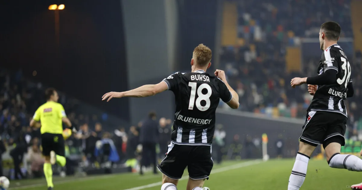Buksa out per infortunio: quando tornerà il bomber dell'Udinese