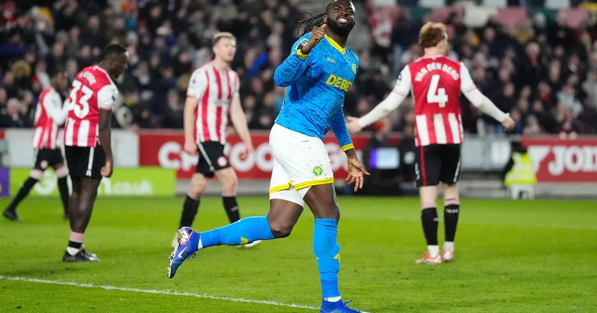 Brentford frena la corsa europea: Wolves rimonta e pareggia 2-2