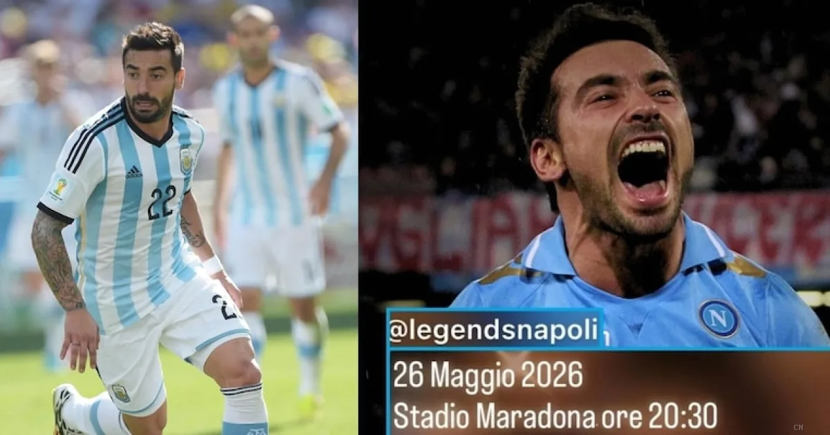 Lavezzi torna al Maradona dopo 14 anni: il Pocho scenderà in campo per la 'Notte dei Leoni'
