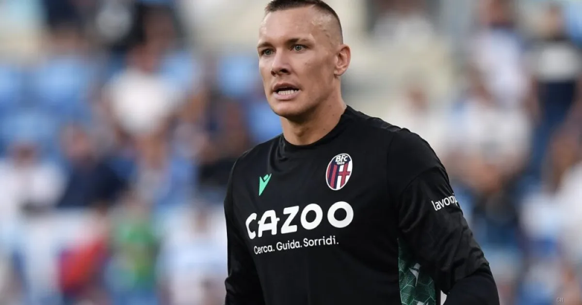 Skorupski out 6-8 settimane: il Bologna perde il portiere prima di Roma