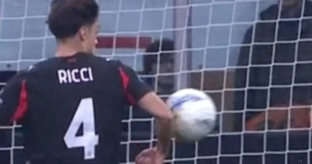 Inter silenziosa sul rigore negato a Ricci: la scelta strategica dei nerazzurri dopo Milan-Inter
