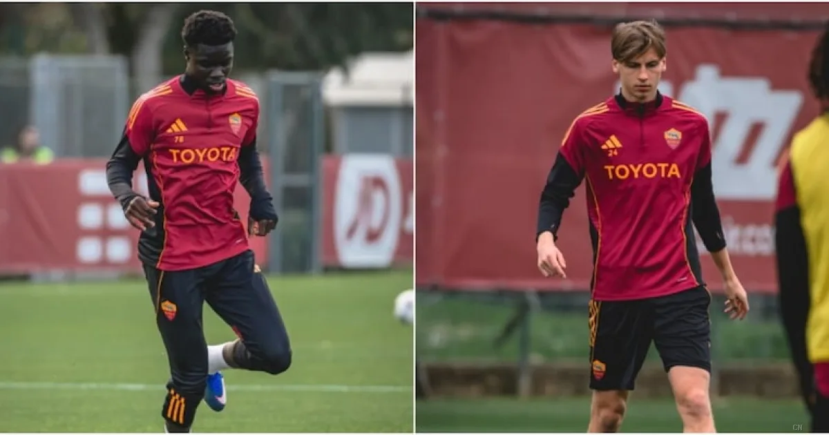 Roma, lo staff di Gasperini non gradisce: Vaz e Ziolkowski troppo rilassati nel riscaldamento