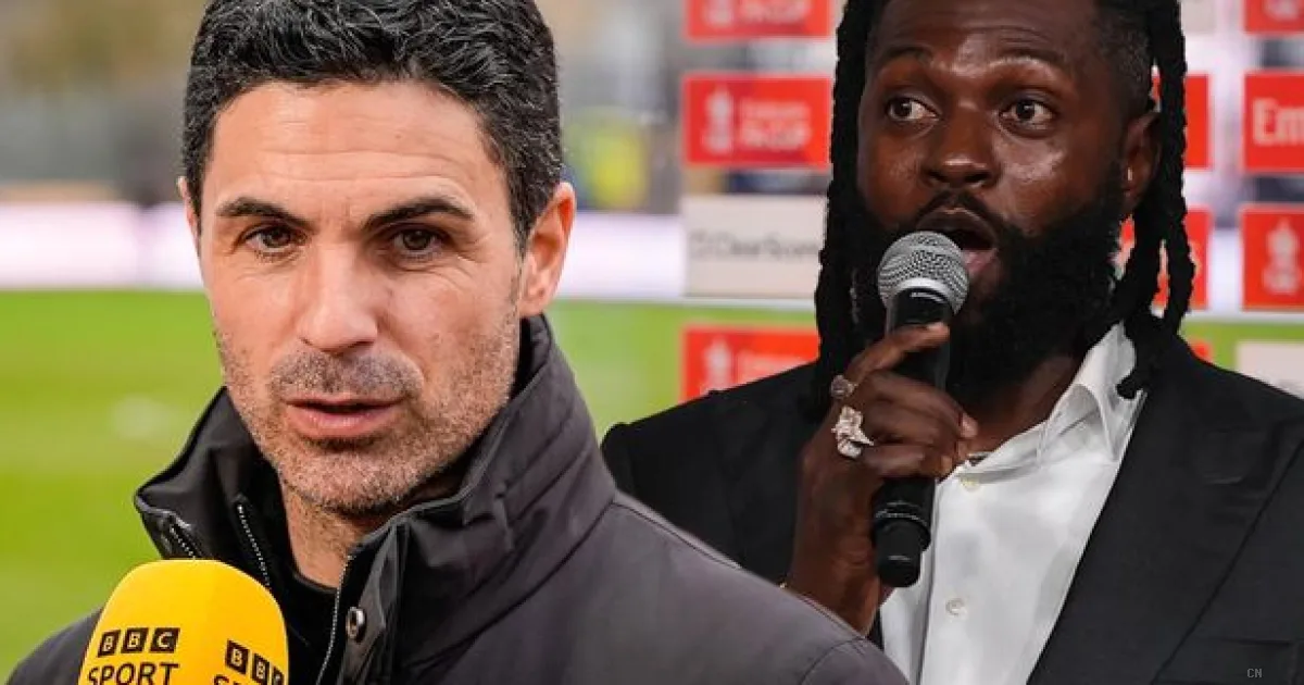 Arteta risponde a Adebayor: l'Arsenal è maledetto? No, questa è la stagione giusta
