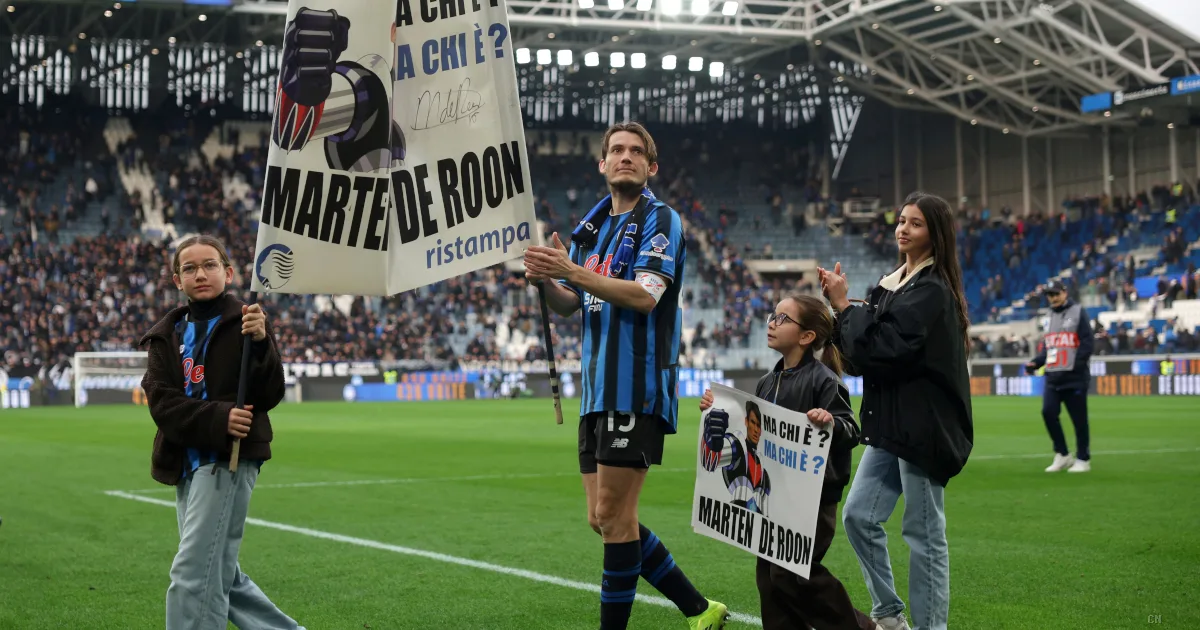 De Roon leggenda bergamasca: 436 presenze, il record è suo