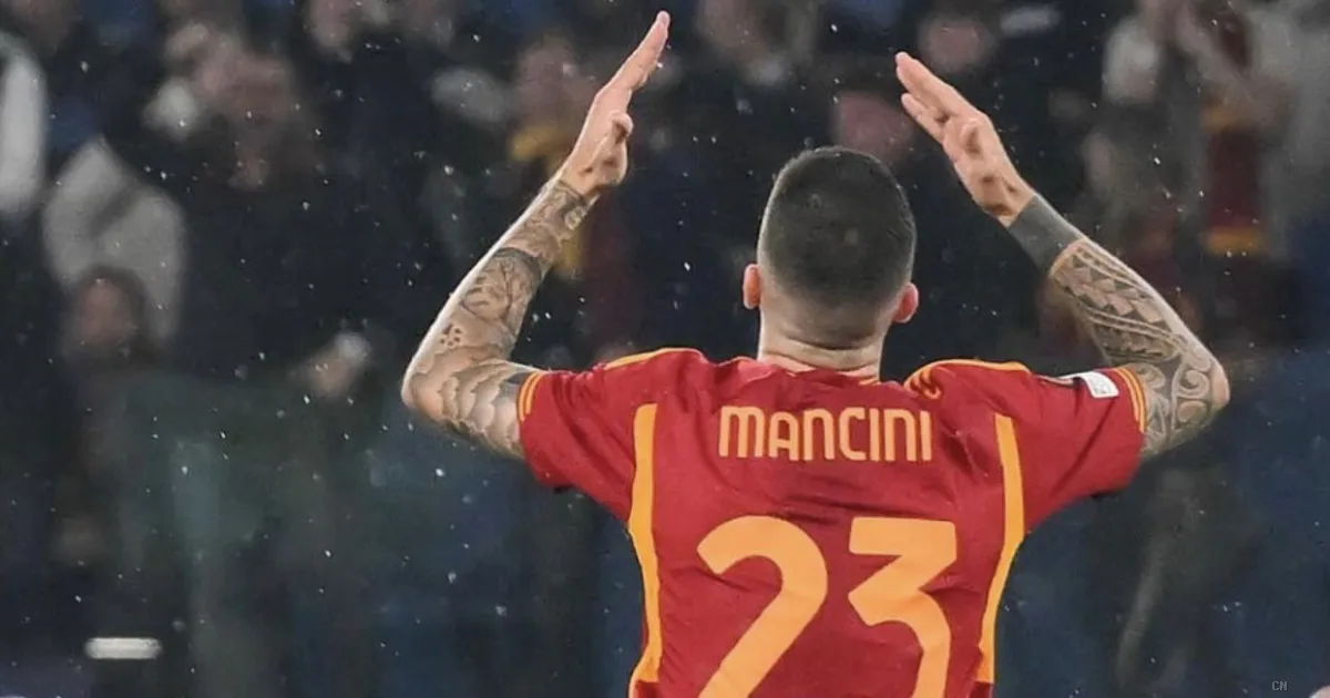 Mancini in dubbio per i playoff: problema muscolare al polpaccio nella Roma