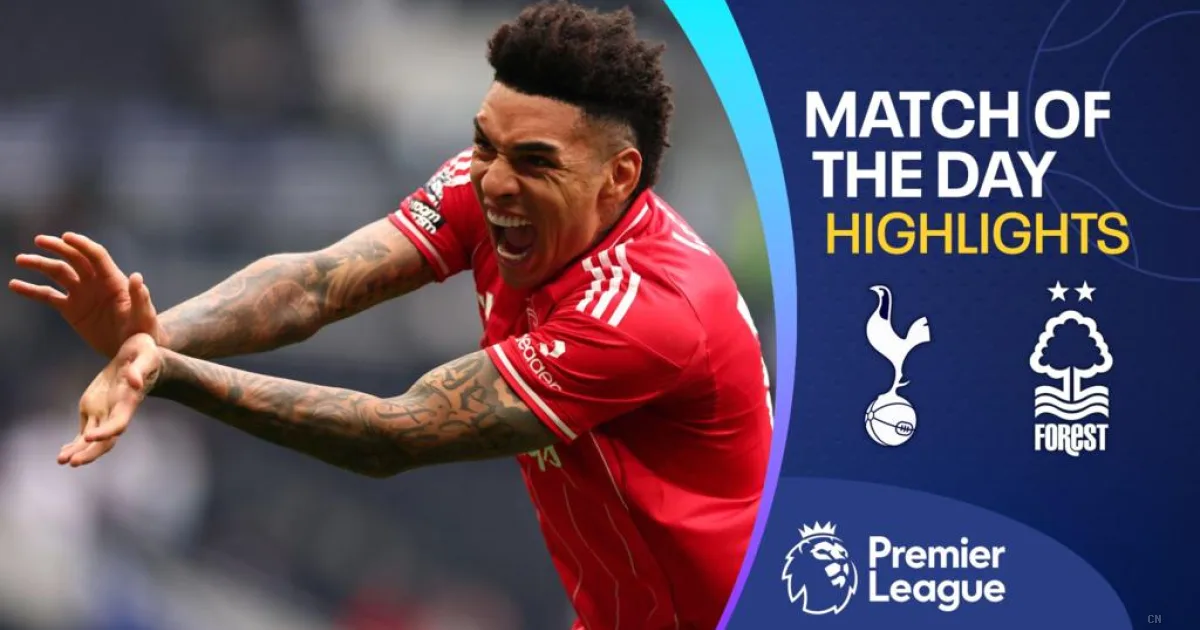 Nottingham Forest travolge il Tottenham 3-0: gli Spurs sprofondano nella crisi