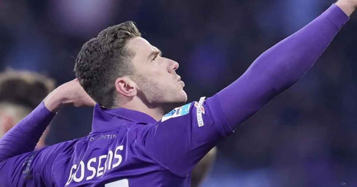 Gosens apre il conto a 45', Fiorentina sconfigge Lazio 1-0 in prima parte