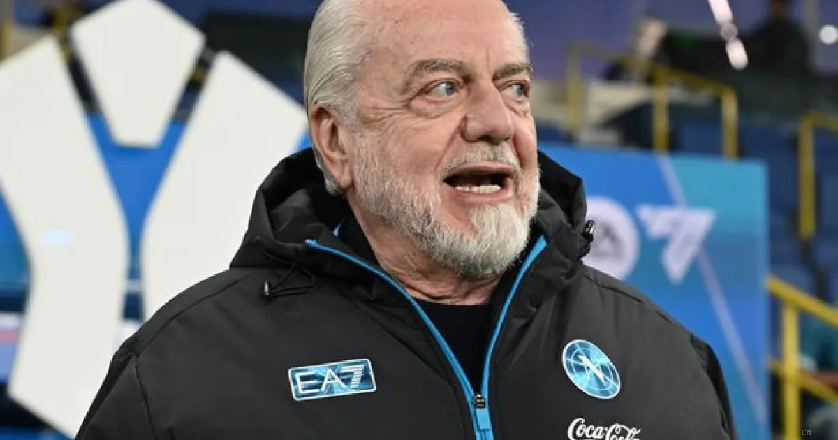 Il presidente del Napoli propone rivoluzioni nel calcio