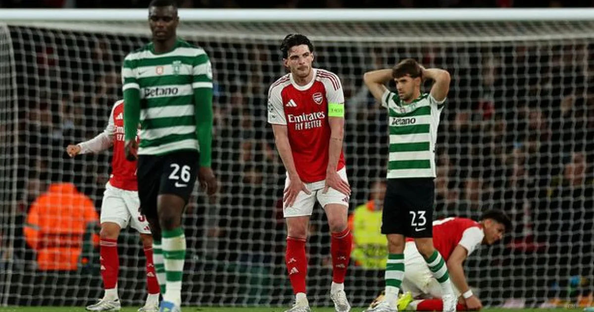 Arsenal in semifinale di Champions League: lo 0-0 con lo Sporting basta, ma i Gunners appaiono esausti