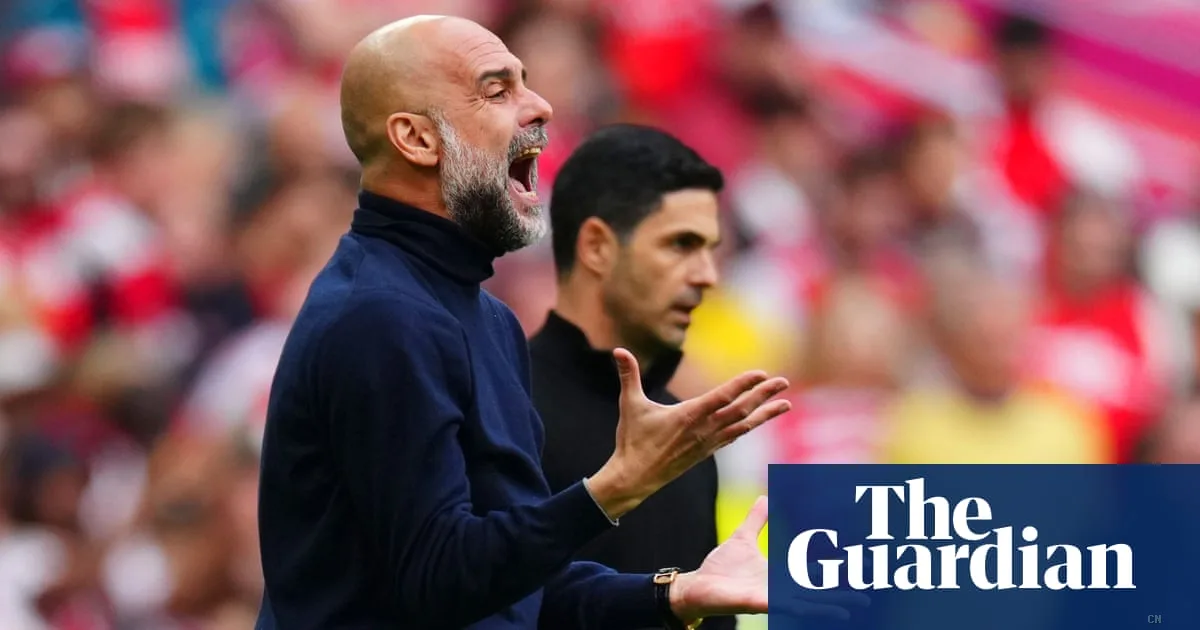 Guardiola contro Arteta: la sfida per la Premier League tra coraggio tattico e il peso della pressione
