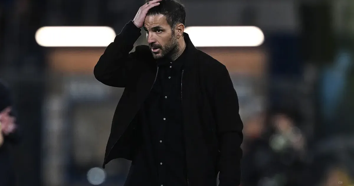 Fabregas: 'Orgogliosi del Como, non ci arrabbieremo'