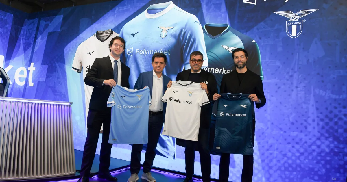 Lazio e Polymarket: nasce la partnership