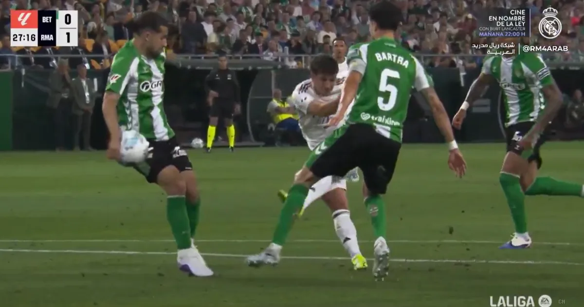Real Madrid TV furiosa contro gli arbitri: Mano nel portafoglio dopo il rigore negato contro il Betis
