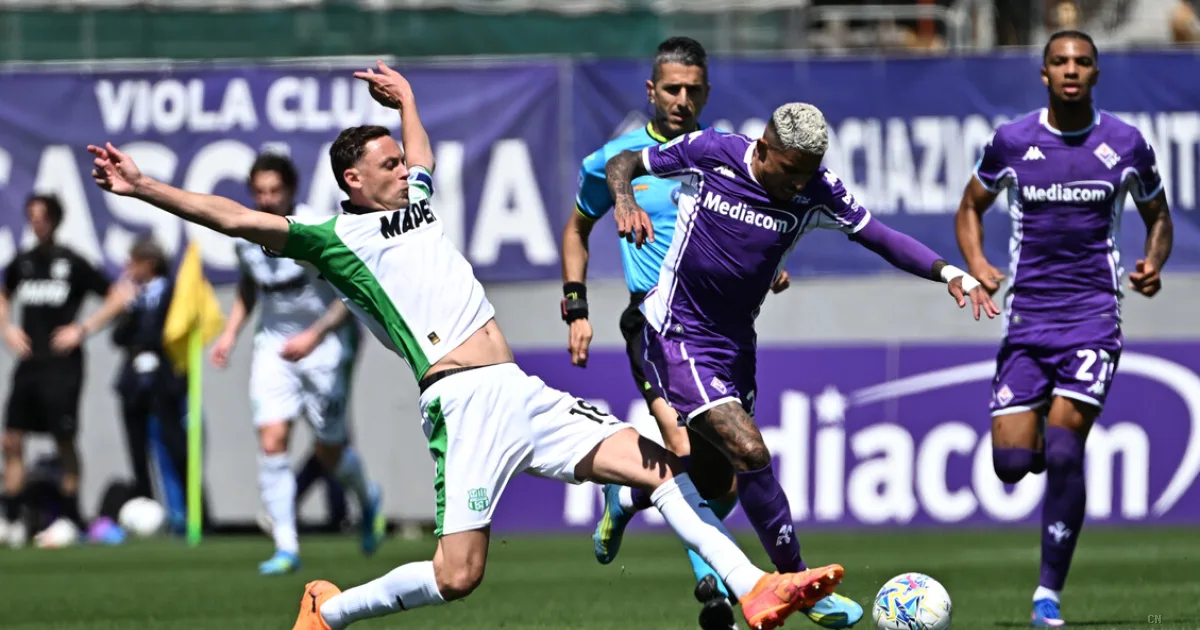 Fiorentina e Sassuolo si dividono la posta in gioco