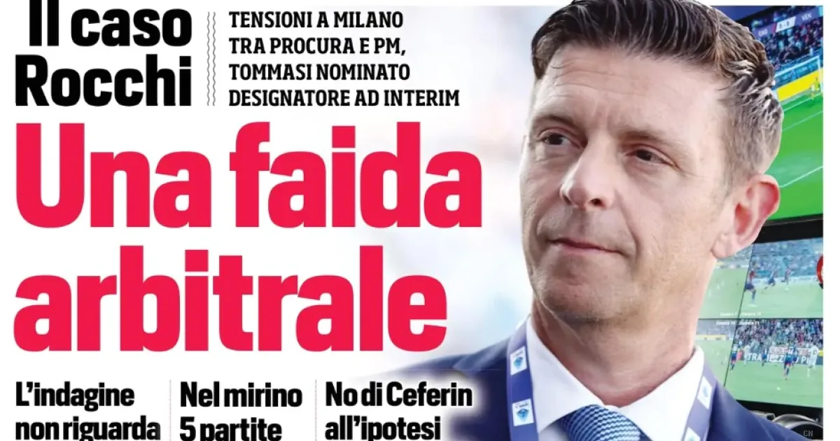 Scandalo Arbitri: Rocchi Indagato ma l'Inter è Fuori dai Sospetti, Tegole Infortuni per Modric e Calhanoglu