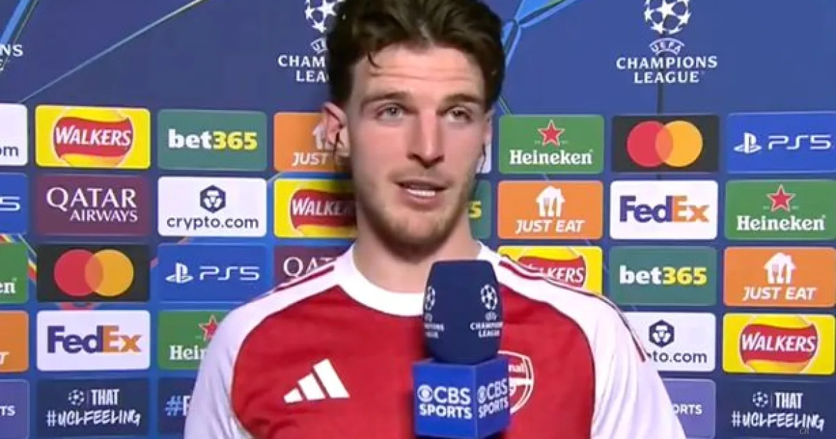 Arsenal furioso: Declan Rice attacca l'arbitraggio dopo il caos VAR nella semifinale contro l'Atletico Madrid