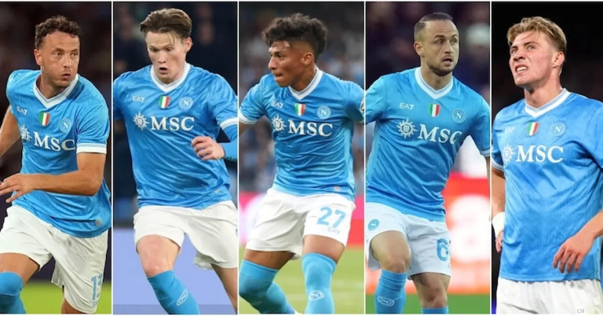 Napoli, il futuro è adesso: blindate le cinque colonne per la Champions League e il nuovo ciclo di Conte