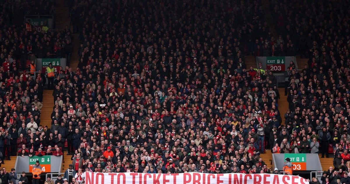 Il Liverpool ritira i piani di aumento dei prezzi dei biglietti