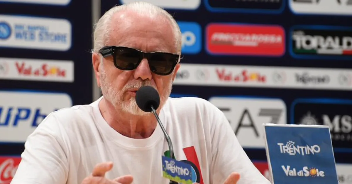 De Laurentiis: la Roma può stare tranquilla