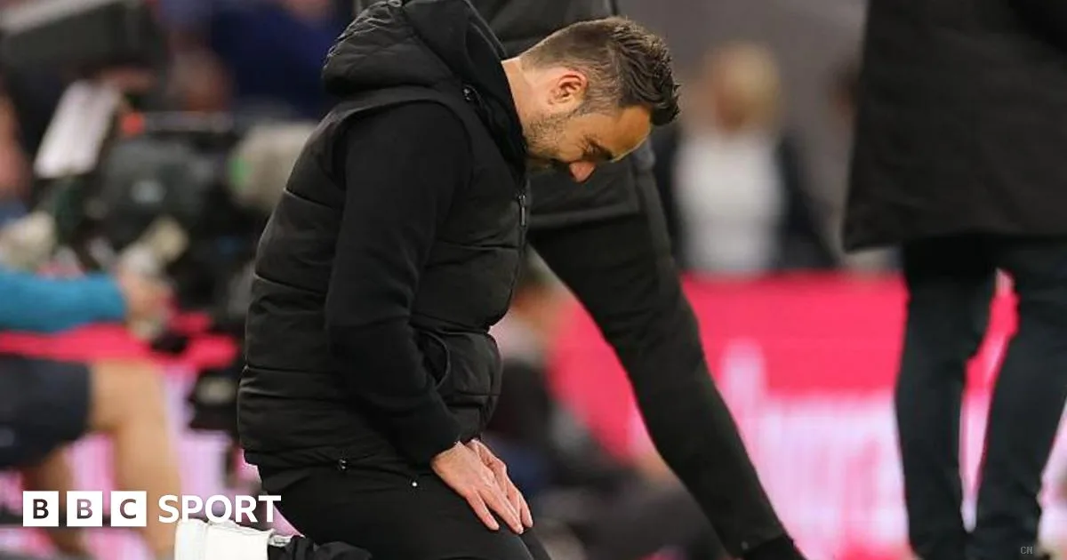 Tottenham, harakiri salvezza: De Zerbi furioso per il pareggio interno contro il Leeds United