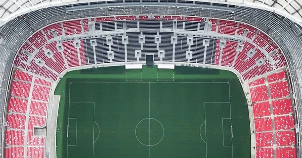 Lo Stadio Azteca pronto per la storia