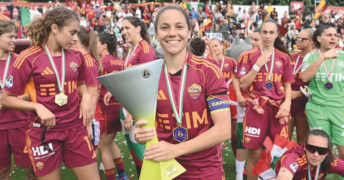 Roma Women sul tetto d'Italia: festa scudetto al Tre Fontane e mirino puntato sulla finale di Coppa Italia