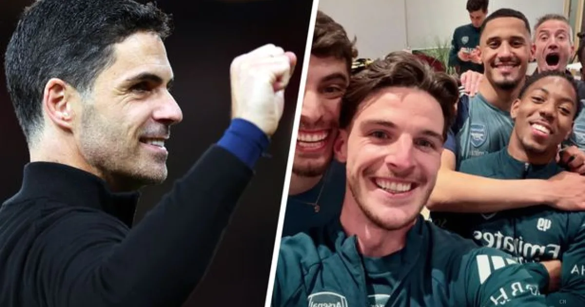 L'Arsenal festeggia il titolo